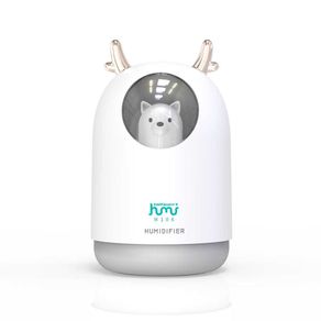 Taffware Air Humidifier Ultrasonic Aromatherapy Motif Anjing Pelembab Udara With Lampu LED RGB USB