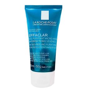 [GIMMICK] La Roche Posay Effaclar Acne Micro-Peeling 50ml- Facial/ Body Wash Kulit Jerawat/Berminyak