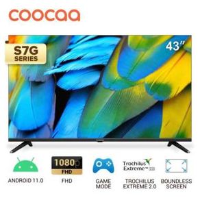 Coocaa 43S7G - Coocaa Tv 43 Inch- Android 11 - 5G Wifi - 43S7 G