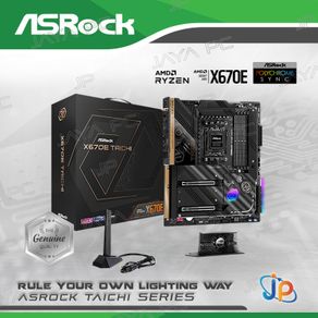Motherboard ASROCK X670E Taichi (AM5, AMD, X670, DDR5, USB3.2, SATA3)