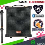 Speaker Bluetooth GMC 899P Free 2 Mic wirless Profesional Karaoke