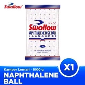 Swallow Naphthalene Disk ball Kamper / kapur barus kiloan 1000 gram