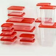 Calista OTARU Seal ware set of 7 isi 14 pcs warna Merah