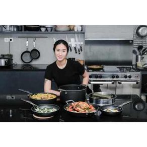 Supra Renatta Moeloek 8 Pcs Set Cookware BLACK
