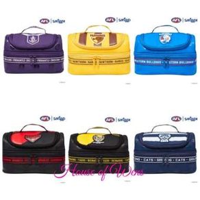 Smiggle Afl Double Decker Lunchbox Original - Tas Bekal