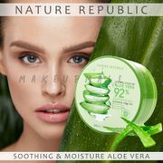 [BISA COD] Nature Republic Aloe Vera 92% Shooting Gel  300ML 100% ORIGINAL Korea Aloevera