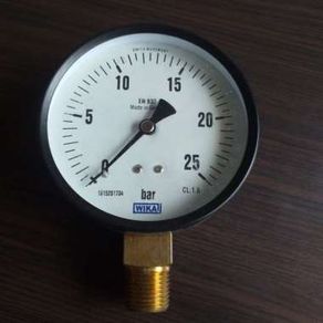 pressure gauge wika 25 bar