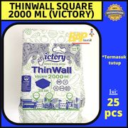 Thinwall Square 2000 ml / Kotak Makan / Thinwall Victory