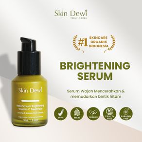 Skin Dewi -  Helichrysum Brightening Serum Treatment with Vitamin C | Mencerahkan /Meratakan warna kulit/ menyamarkan bekas jerawat