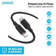Anker Powerline Iii Flow Usb C To Usb C 100W Cable 6Ft/1.8M - A8553
