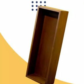 kotak penyimpanan kayu / wooden storage box
