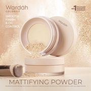 wardah colorfit mattifying powder - 23w- warm ivory