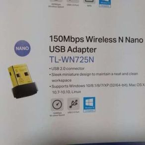 Tp Link nano wireless TL-WN725N usb adaptor