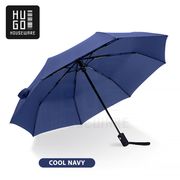 HUGO Payung Lipat Polos Otomatis Buka Tutup Anti UV Protection Payung Lipat Tiga Premium Quality