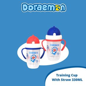 Doraemon Gelas Minum Bayi Training Cup With Straw Bunny