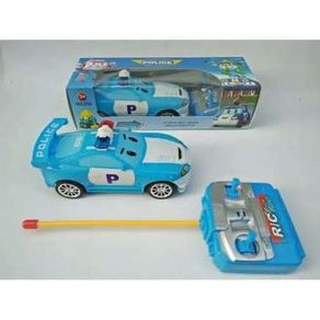 mainan remote control police car swat