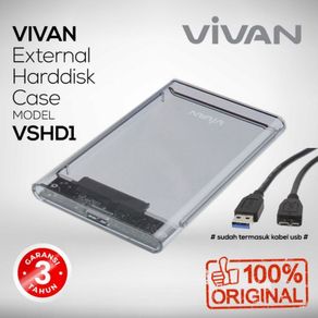 "VIVAN VSHD1 External Case Enclosure HDD SSD 2.5"" USB 3.0"