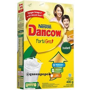Dancow FortiGro Full Cream/Instant/Instant Coklat 400gr/queenpopok