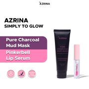 Azrina Simply To Glow | Charcoal Mud Mask x Pinkerbell Lip Serum