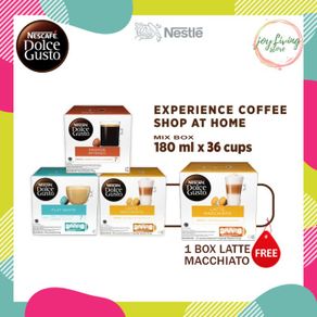 capsule dolce gusto buy 3 get 1 promo dolce gusto bonus cappuccino - mix fr latte