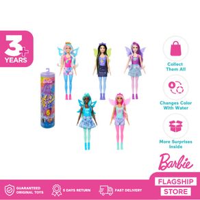 Barbie Color Reveal Doll with Wing Fairy Rainbow Galaxy Series - Mainan Boneka Anak Perempuan