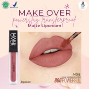 ⛄️BARU⛄️ [PROMO MURAH!!] MAKE OVER Power Stay Transferproof Matte Lip Cream | Pewarna Bibir Cantik | Lipstik Cair Murah | Lip Matte | Lip Cream