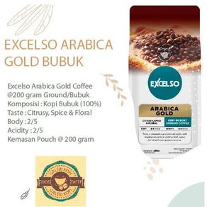 excelso arabica coffee @200 gram ground/bubuk