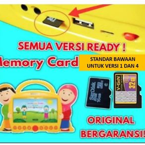 COD Smart Hafiz Memory Card Kartu Memory Video Anak Muslim BAWAAN SMARTHAFIZ VERSI 1 dan 4 Bayar Ditempat