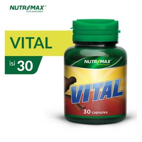 Nutrimax Vital Isi 30 Naturecaps untuk Mengobati Anemia atau Kekurangan Darah