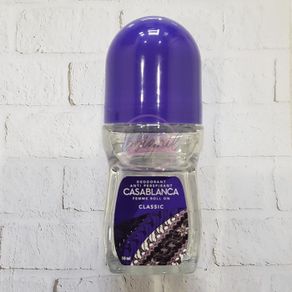casablanca deodorant roll on 50 ml botol kacapenghilang bau badan 2023 - classic