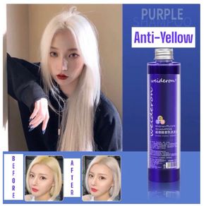 Weideron Bye-Bye Yellow Purple Shampoo 218ml / Shampoo Purple / Bye bye Yellow
