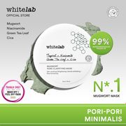 whitelab mugwort pore clarifying bamboo charcoal heartleaf mask - mugwort mask