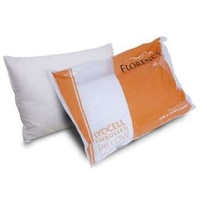OEM Florence Bantal Guling Lyocell Embossed Bantal Dacron Pillow / Bolster
