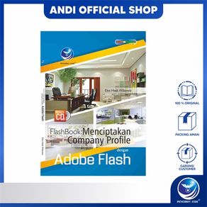 Penerbit Andi - FlashBook: Menciptakan Company Profile Dengan Adobe Flash+cd