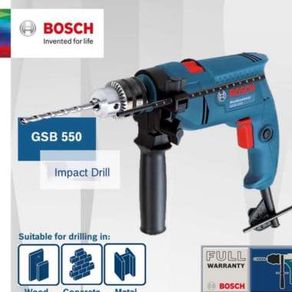 Bor Beton Bosch GSB 550 Impact Drill 13mm