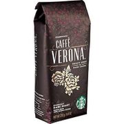 kopi starbucks caffe verona dark roast whole bean 250 gram