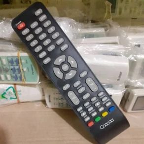 DIJAMIN LANGSUNG KONEK TANPA SETTING & SESUAI GAMBAR Remot Remote TV Coocaa LCD LED 3D Hitam Cooca /BOM13