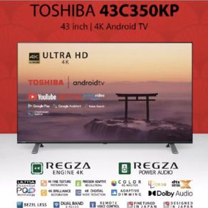 LED TV Toshiba 43C350KP Android UHD 4K 43 Inch