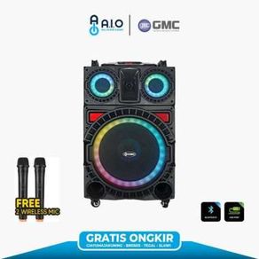 GMC SPEAKER 899K MULTIMEDIA BLUETOOTH + WIRELESS MIC | GRATIS ONGKIR