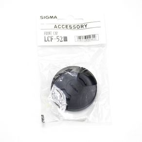 Tutup Lensa Depan Asli Baru 52Mm LCF-52III untuk Lensa Sigma 30Mm 1.4 E DC DN DP3M