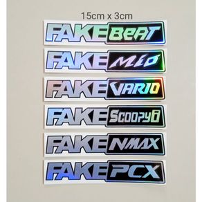 sticker cutting fake beat,vario,mio,scoopy,nmax,pcx sticker motor