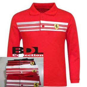Kaos Polo/Polo Shirt/Kaos Kerah Ferrari