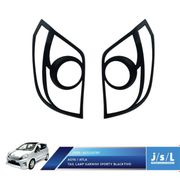 garnish cover lampu belakang agya ayla hitam doff blacktivo jsl