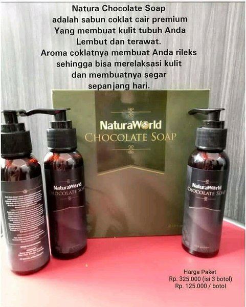 Pilihan chocolate soap naturaworld | 39, | Harga 5/2023 | ShopBack