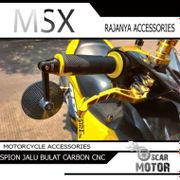 SPION JALU BULAT CARBON MSX FULL CNC REAR MIRROR HIGH END BAR NEW STYL