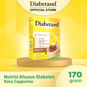 DIABETASOL CAPPUCINO170GRM