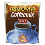 indocafe coffeemix 3 in 1 ( kopi-krimer-gula ) 100 sachet