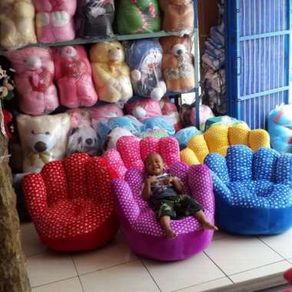 boneka sofa jari tangan dewasa anak karakter odong odong hello kitty