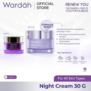 WARDAH - RENEW YOU NIGHT CREAM//DAY CREAM