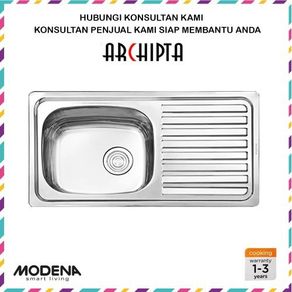 Modena - Wastafel Bak Cuci Piring Dapur/ Kitchen Sink Lugano KS 3131